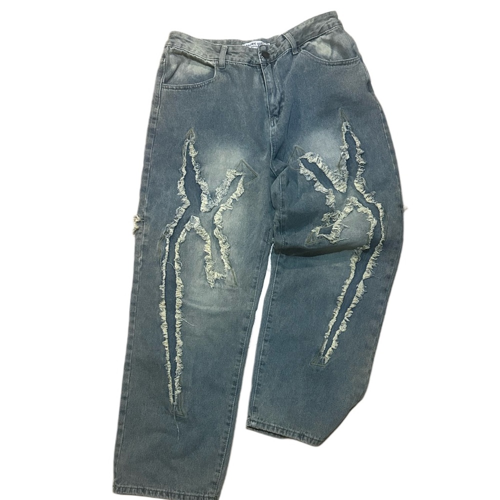 Aelfric Eden jeans size 32 wide leg medium wash
Cyber punk 
Raver